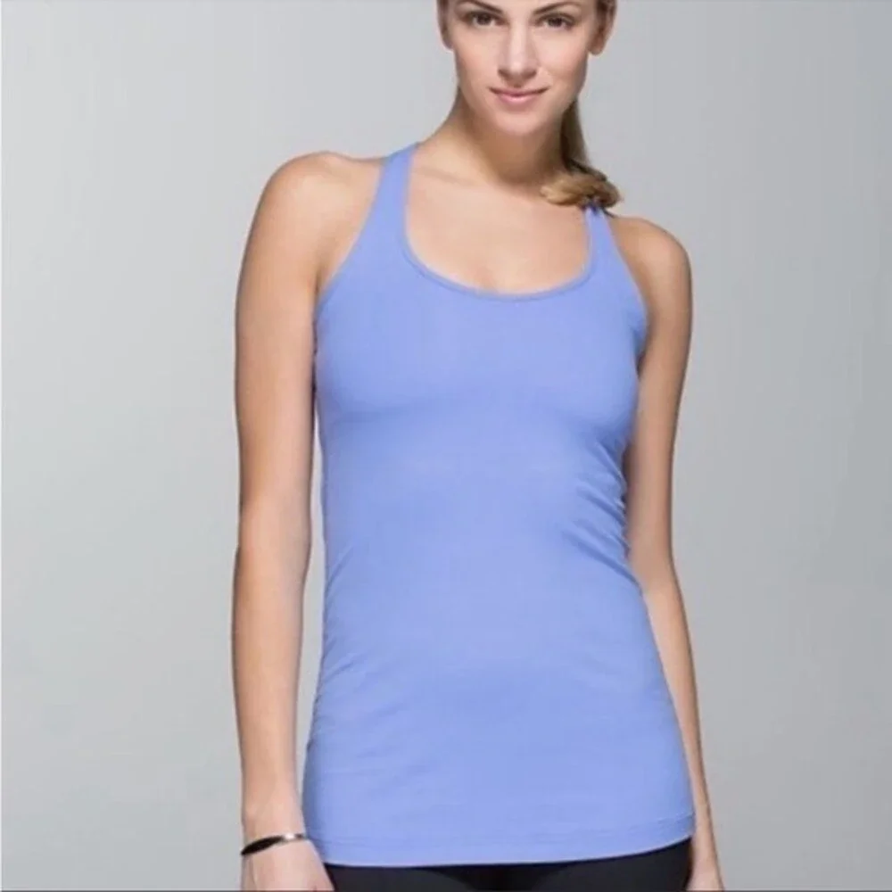 Lululemon Cool Racerback Tank in Lullaby, Size 6